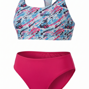 Malla Top con Vedetina Estampada