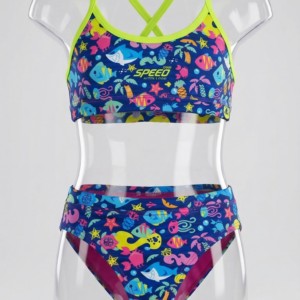 Malla 2 Piezas Niñas - Estampado peces