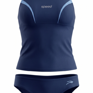 Malla Dos Piezas Anticloro Speed Tankini - Azul