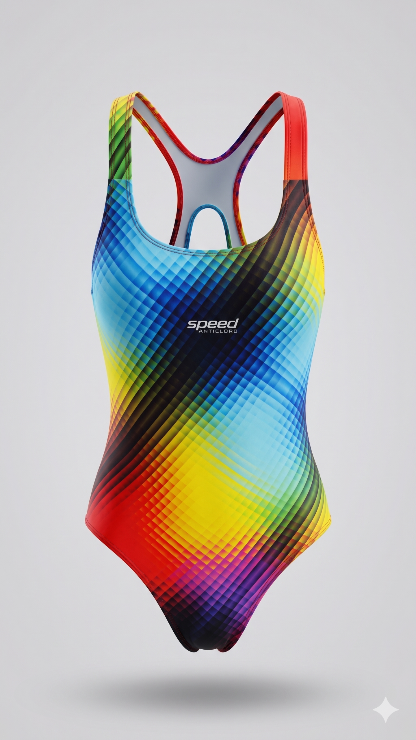 Malla Entera - Diseño Caleidoscopio Rainbow