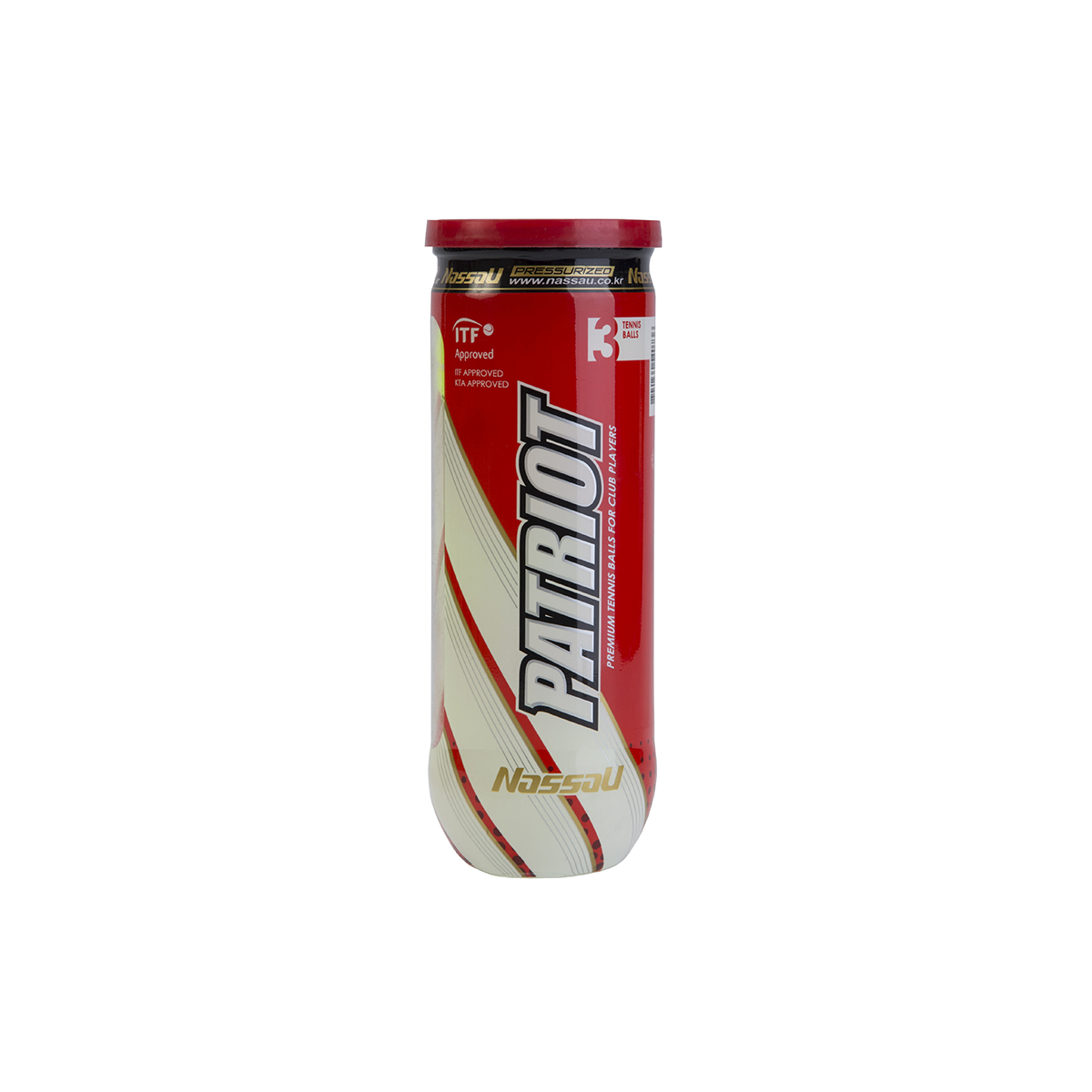 Tubo pelota tennis PATRIOT ALL PU