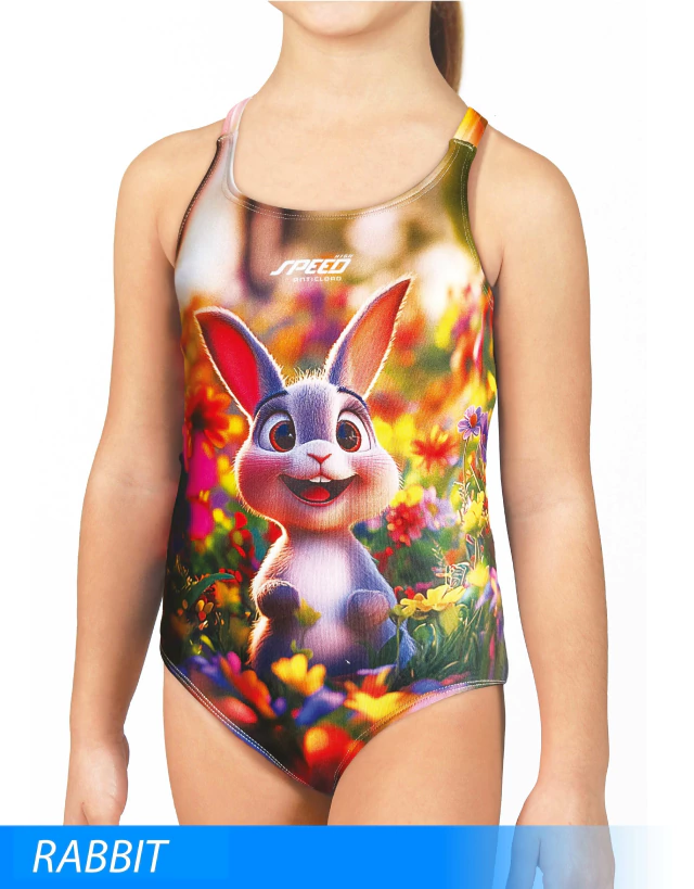 Malla estampada infantil Diseño Rabbit