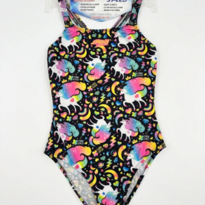 Malla estampada infantil Unicornios multicolor