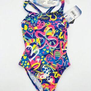 Malla estampada infantil Corazones y Estrellas