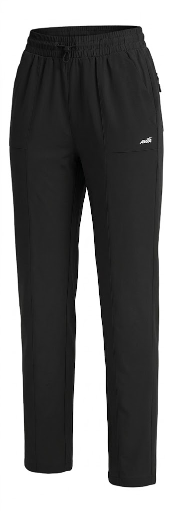 PANTALON RECTO PLANO CON LYCRA (ROMPEVIENTO) - Imagen 3