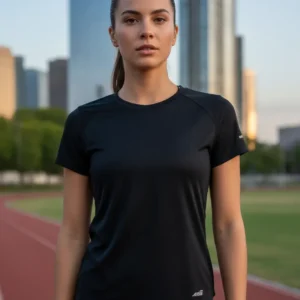 REMERA SPORT TRAMADA MUJER