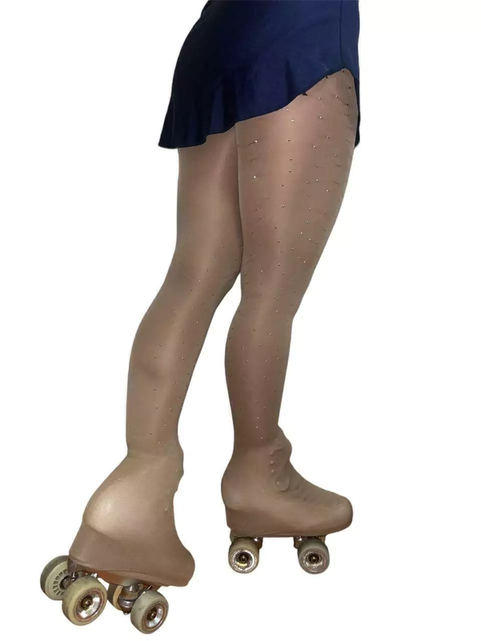Panty Lycra de Patín con Lurex Natural