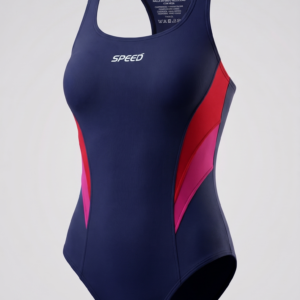 Malla Entera de Natación con Corpiño y Taza - Roja